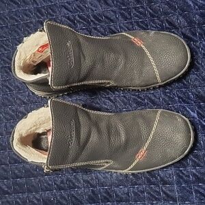 Womens Rieker L4270 Oberursel Short Black Leather Boot size 39